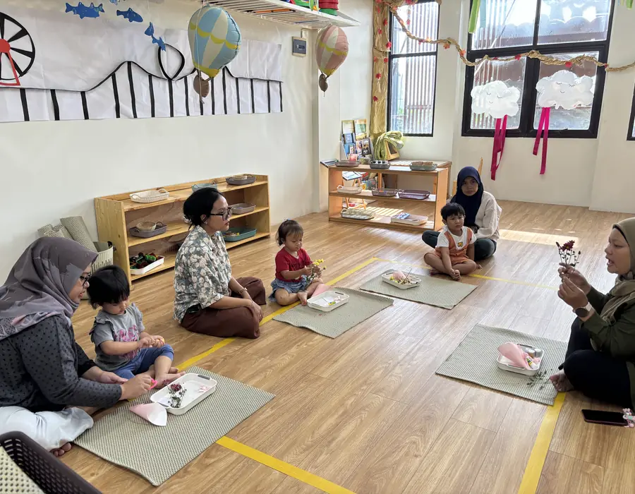 Ruang kelas Precious Preschool PlayDate